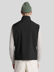 Lyle & Scott Black Softshell Gilet - Image 3 of 5
