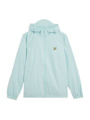 Lyle & Scott Blue Zip Through Hooded Jacket - Image 5 of 5