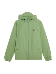 Lyle & Scott Green Zip Through Hooded Jacket - Image 5 of 5