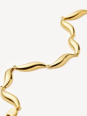Missoma Gold Plated Savi Signature Link Chain Bracelet - Image 3 of 6