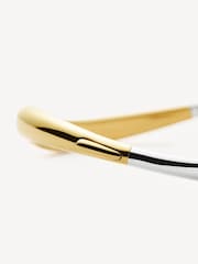Missoma Gold Plated Savi Signature Hinged Bangle - Image 3 of 6