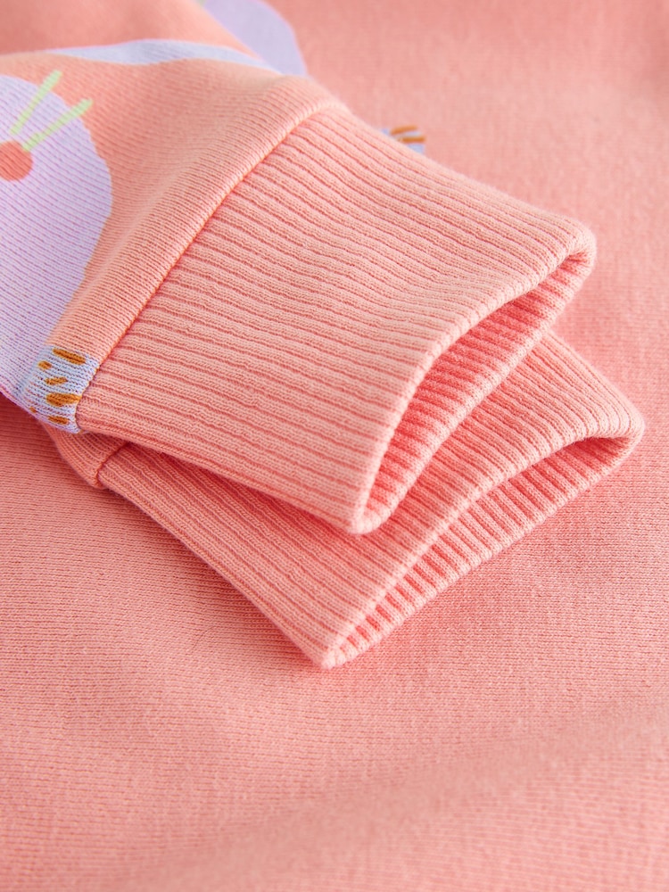 Coral Pink Bunny Unicorn Snuggle Pyjamas 3 Pack (9mths-10yrs) - Image 8 of 8 Coral Pink Bunny Unicorn Snuggle Pyjamas 3 Pack (9mths-10yrs) - Image 8 of 8