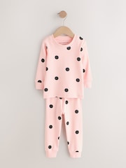 Ecru/Pink Unicorn Snuggle Pyjamas 3 Pack (9mths-10yrs) - Image 4 of 7