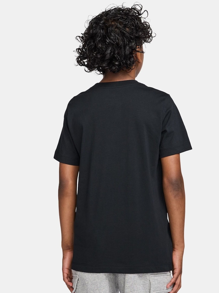 Nike Black Photo Graphic Print T-Shirt - Image 2 of 3