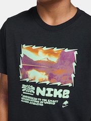 Nike Black Photo Graphic Print T-Shirt - Image 3 of 3