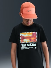 Nike Black Photo Graphic Print T-Shirt - Image 4 of 5