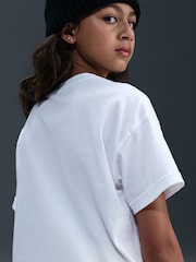 Nike White Cute Animal Graphic Print T-Shirt - Image 3 of 6