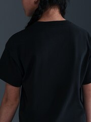 Nike Black Animal Print Boxy T-Shirt - Image 5 of 5