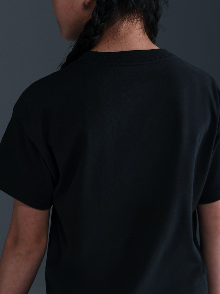 Nike Black Animal Print Boxy T-Shirt - Image 5 of 5 Nike Black Animal Print Boxy T-Shirt - Image 5 of 5