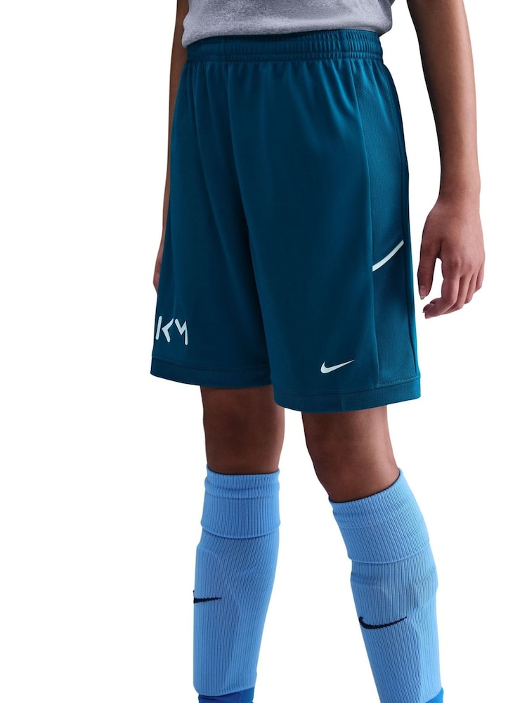 Nike Abyss Blue Kylian Mbappe Dri-FIT Academy 25 Shorts - Image 2 of 7