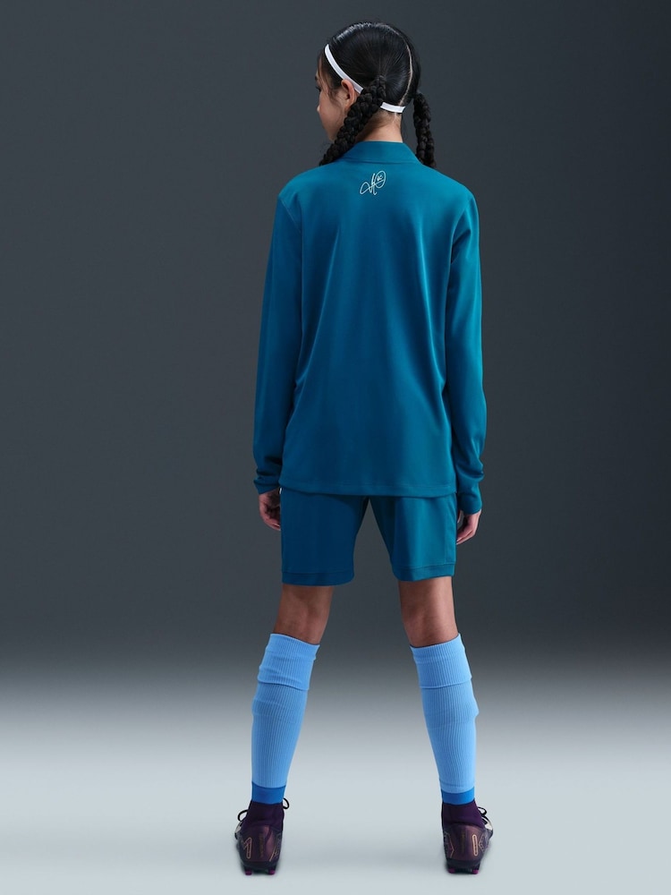 Nike Abyss Blue Kylian Mbappe Dri-FIT Academy 25 Shorts - Image 7 of 7