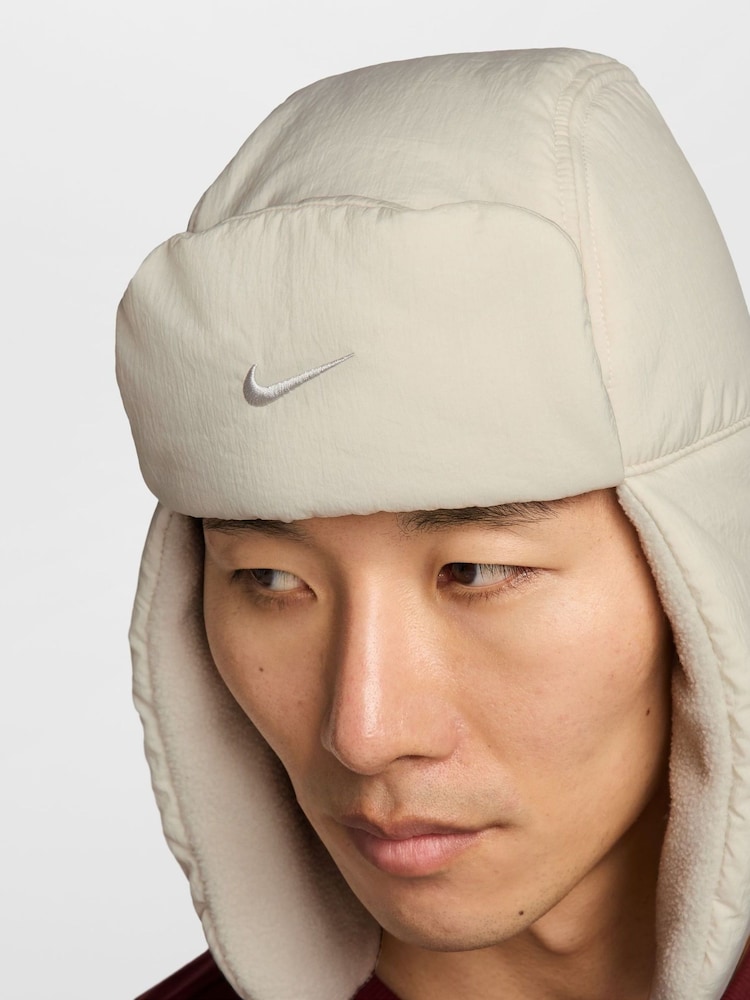 Nike Grey Fly Puffer Trapper Cap - Image 4 of 4 Nike Grey Fly Puffer Trapper Cap - Image 4 of 4