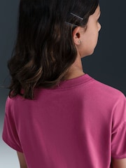 Nike Beet Pink Animal Print Boxy T-Shirt - Image 3 of 6