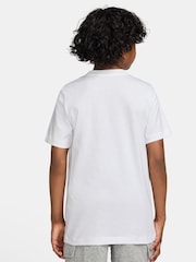 Nike White Graphic Print Logo T-Shirt - Image 2 of 3