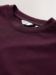 Purple Fig Relaxed Fit Heavyweight T-Shirt - Image 2 of 3