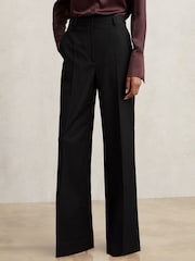 Reiss Black Haisley Suit Trousers - Image 3 of 6