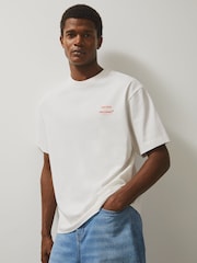 Reiss White Monaco McLaren F1 Team Monaco GP Unisex Fit T-Shirt - Image 3 of 9