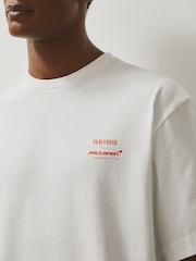 Reiss White Monaco McLaren F1 Team Monaco GP Unisex Fit T-Shirt - Image 5 of 9