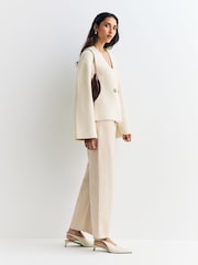 By Malene Birger Desert White Vinola Mid Rise Straight Leg Jeans - Image 3 of 6