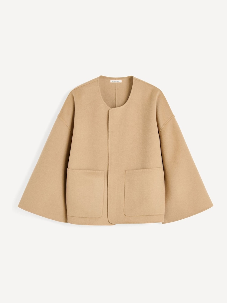 By Malene Birger Natural Jacquie Wool Jacket - Image 1 of 1