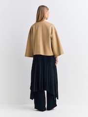 By Malene Birger Natural Jacquie Wool Jacket - Image 2 of 7