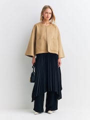 By Malene Birger Natural Jacquie Wool Jacket - Image 3 of 7