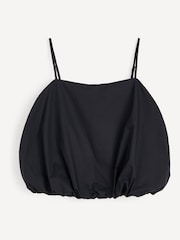 By Malene Birger Black Mia Bubble Hem Top - Image 7 of 7