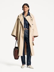 By Malene Birger Natural Campagna Wrap Coat - Image 1 of 6
