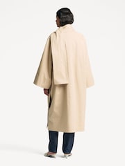 By Malene Birger Natural Campagna Wrap Coat - Image 2 of 6
