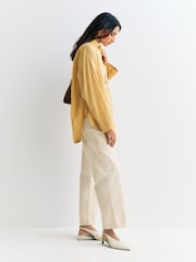 By Malene Birger Yellow Derris Relaxed Shirt - Image 4 of 7