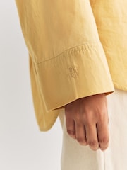 By Malene Birger Yellow Derris Relaxed Shirt - Image 6 of 7
