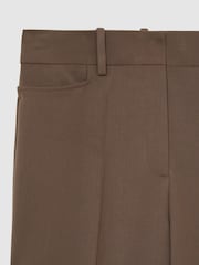 Reiss Mink Neutral Gabi Flared Suit Trousers - Image 6 of 6
