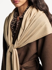 By Malene Birger Natural Dorothea Wrap Scarf - Image 4 of 4
