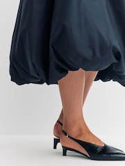 By Malene Birger Black Aubrey Bubble Hem Skirt - Image 6 of 7