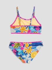 River Island Blue Girls Fruit Print Bikini - Image 2 of 3