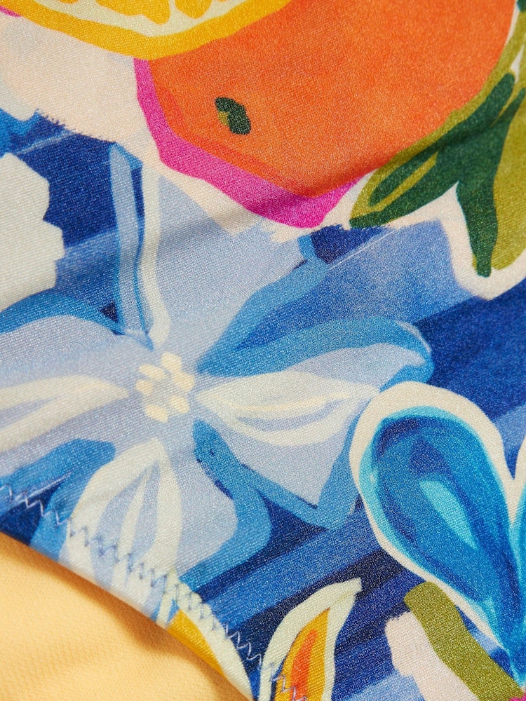 River Island Blue Girls Fruit Print Bikini - Image 3 of 3