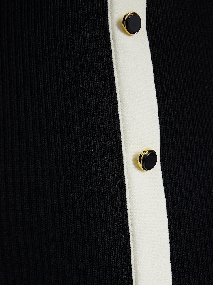 River Island Black Girls Button Top & Skirt set - Image 4 of 4