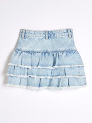River Island Blue Girls Denim Rara Skirt - Image 2 of 4