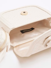 River Island Cream Girls Embossed Bag - Image 5 of 5