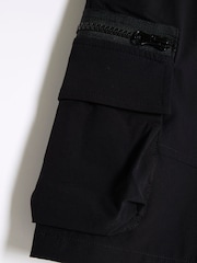 River Island Black Boys Cargo Shorts - Image 2 of 4