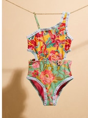 River Island Girls Cut Out Swimsuit - Imagen 3 de 3