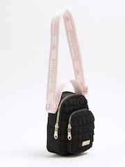 River Island Black Girls Scrunch Festival Bag - Image 1 of 5