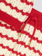 River Island Red Girls Stripe Polo Set - Image 5 of 5