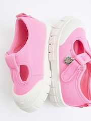 River Island Pink Girls Mary Jane Shoes - Image 4 of 5