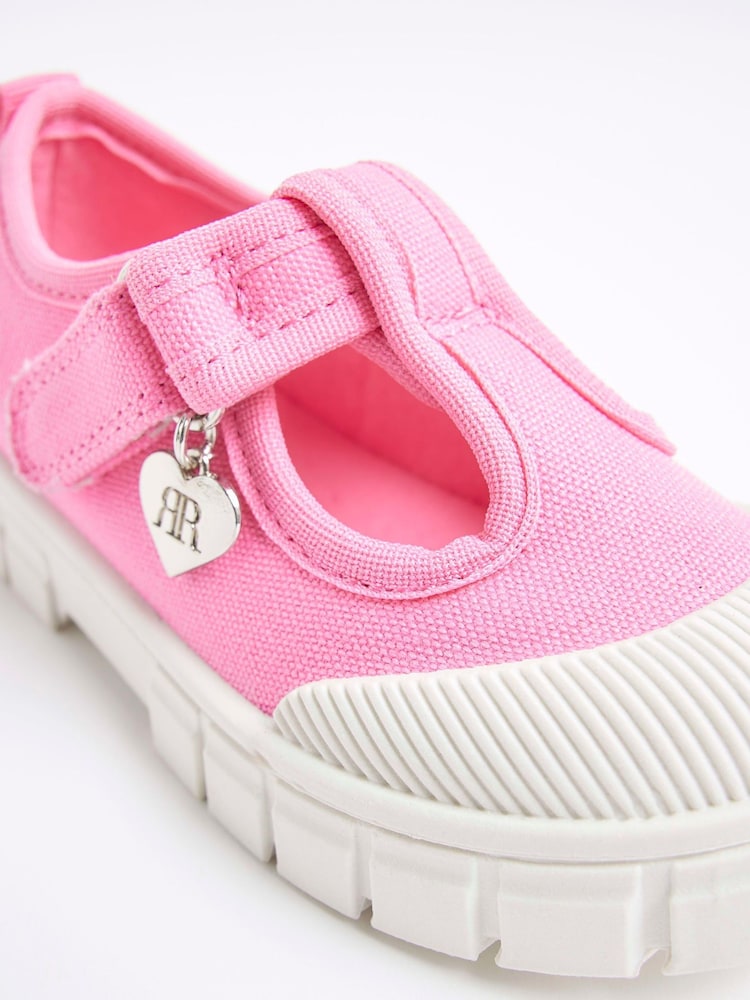 River Island Pink Girls Mary Jane Shoes - Image 5 of 5
