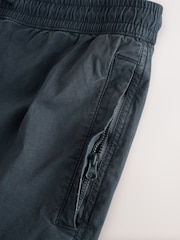 Teal Blue Regular Fit Stretch Utility Cargo Trousers - Image 3 of 5