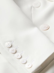 Mint Velvet White Ivory Tux Blazer - Image 8 of 8