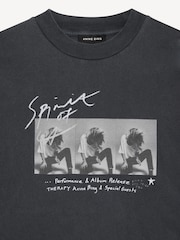 ANINE BING Black Ashton Concert T-Shirt - Image 4 of 4