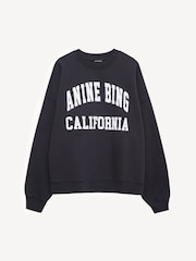 ANINE BING Black Miles Anine Bing Sweatshirt - Image 3 of 4