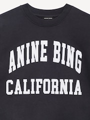 ANINE BING Black Miles Anine Bing Sweatshirt - Image 4 of 4